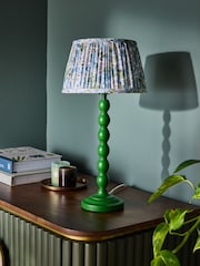 Clarke and Clarke Green Ennerdale Cetara Bobbin Table Lamp - Image 1 of 6