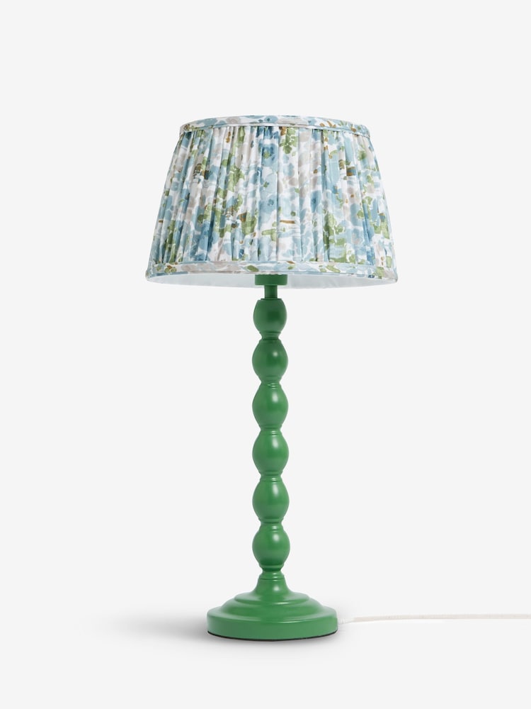 Clarke and Clarke Green Ennerdale Cetara Bobbin Table Lamp - Image 6 of 6