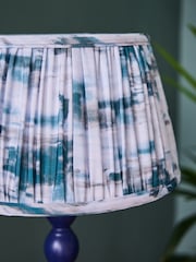 Clarke and Clarke Blue Cetara Bobbin Table Lamp - Image 4 of 6
