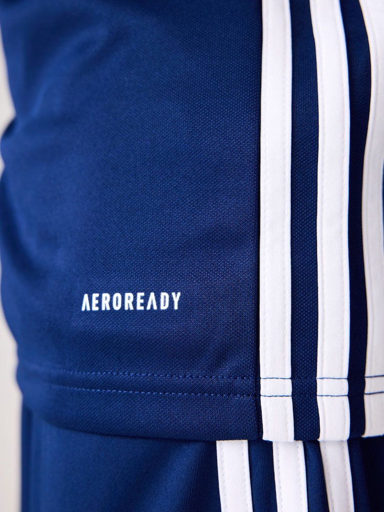 adidas Blue Chrome Tiro 25 Essentials Kids Training Top - Image 5 of 5 adidas Blue Chrome Tiro 25 Essentials Kids Training Top - Image 5 of 5