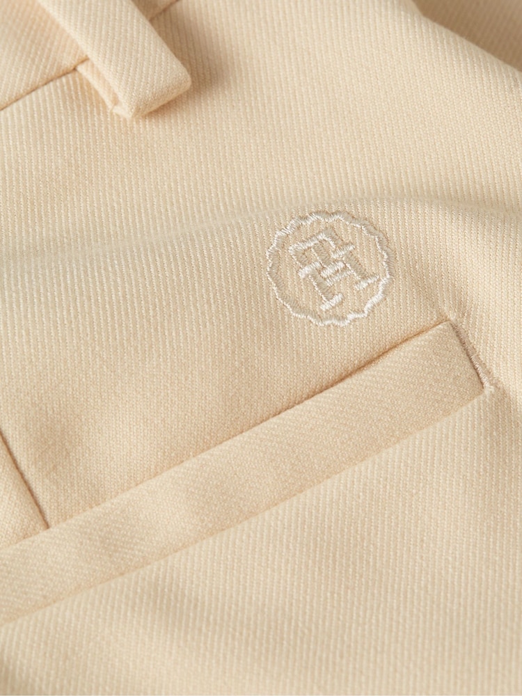 Tommy Hilfiger White Relaxed Straight Leg Trousers - Image 6 of 6