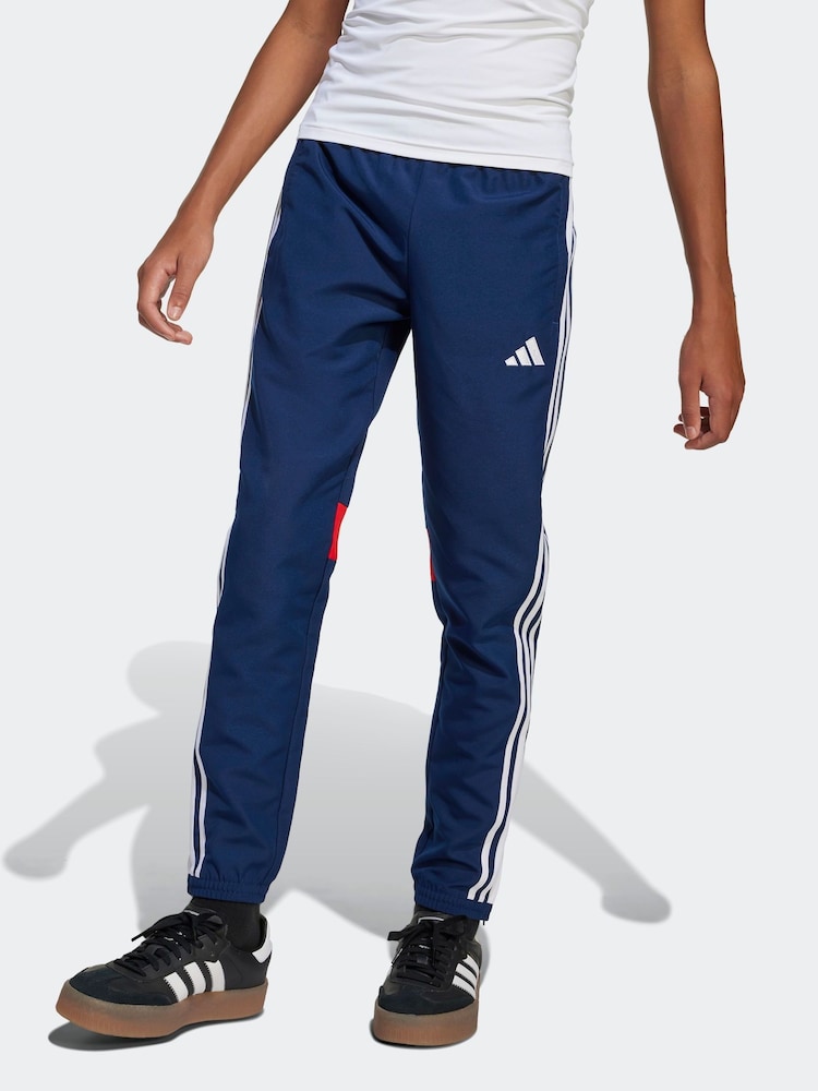 adidas Blue Tiro Essentials Woven Joggers - Image 1 of 6