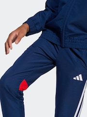 adidas Blue Tiro Essentials Woven Joggers - Image 4 of 6