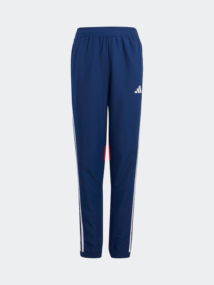 adidas Blue Tiro Essentials Woven Joggers - Image 6 of 6