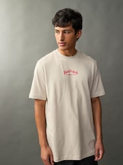 adidas Originals Cream Wabash 100% Cotton T-Shirt - Image 2 of 6