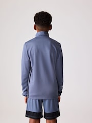 adidas Grey Chrome Tiro Essentials Quarter Zip Training Sweat Top - Image 2 of 5