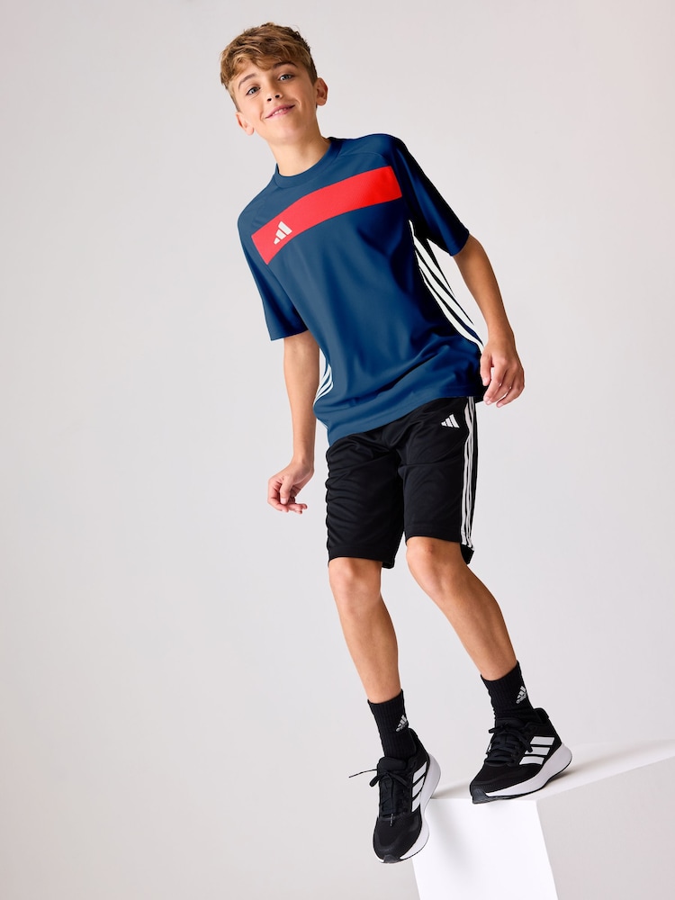 adidas Navy / Red Tiro Essentials Short - Image 2 of 6