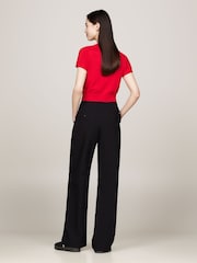 Tommy Jeans Black Tailoring Claire Pants - Image 3 of 5
