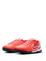 Nike Orange Kids Tiempo Legend 10 Academy Turf Football Boots - Image 2 of 9