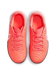 Nike Orange Kids Tiempo Legend 10 Academy Turf Football Boots - Image 9 of 9