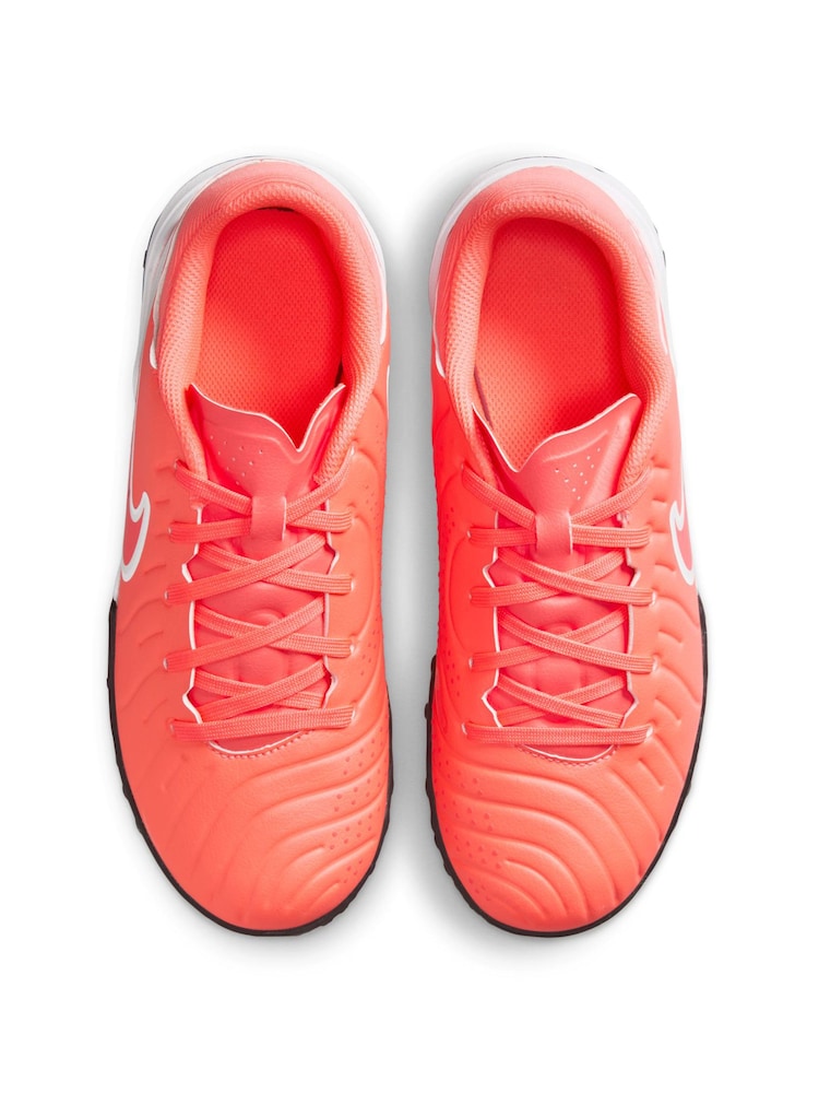 Nike Orange Kids Tiempo Legend 10 Academy Turf Football Boots - Image 9 of 9