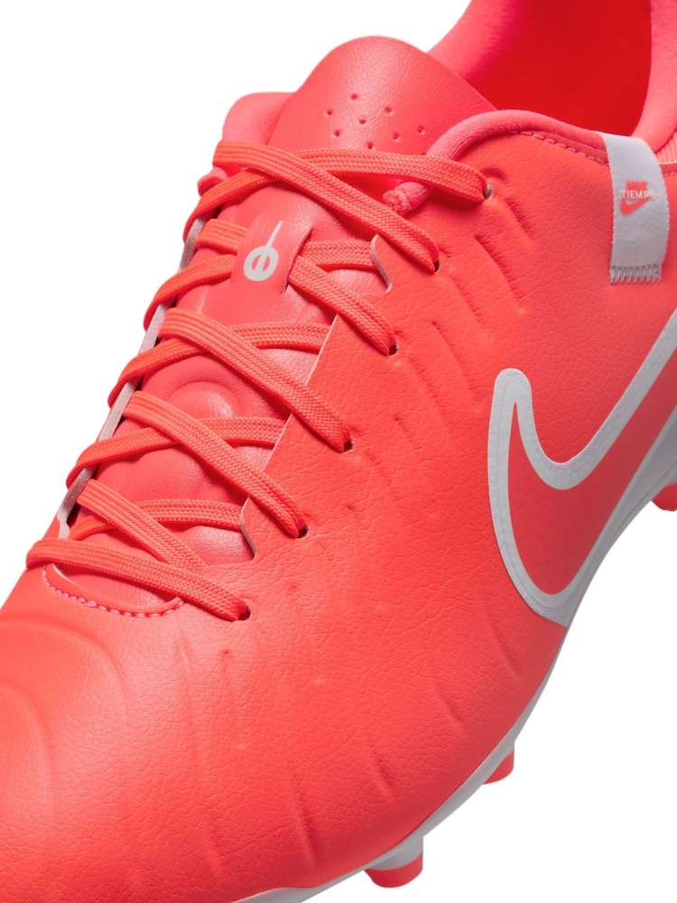 Nike Orange Adults Tiempo Legend 10 Academy Multi Ground Football Boots - Image 4 of 10
