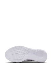 Nike White/Pink Flex Experience Run 12 Road Running Trainers - Image 7 of 9
