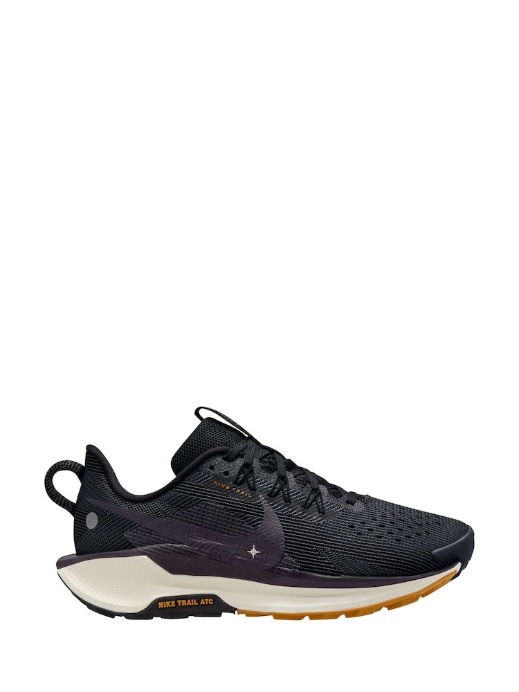 Nike Black/White ReactX Pegasus Trail 5 Running Shoes - Image 1 of 4