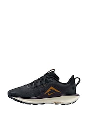 Nike Black/White ReactX Pegasus Trail 5 Running Shoes - Image 2 of 4