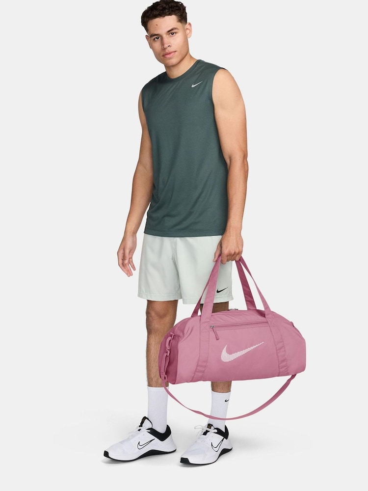 Nike Elemental Pink Gym Club Duffel Bag (24L) - Image 12 of 12