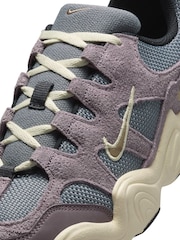 Nike Taupe Brown Tech Hera Trainers - Image 10 of 11
