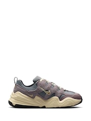 Nike Taupe Brown Tech Hera Trainers - Image 3 of 11