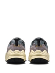 Nike Taupe Brown Tech Hera Trainers - Image 6 of 11