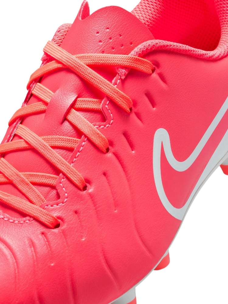Orange - Nike Kids Tiempo Legend 10 Club Multi Ground Football Boots - Image 9 of 11