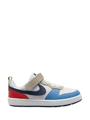 белый синий красный - Детские низкие кроссовки Nike Court Borough Recraft - Image 1 of 4