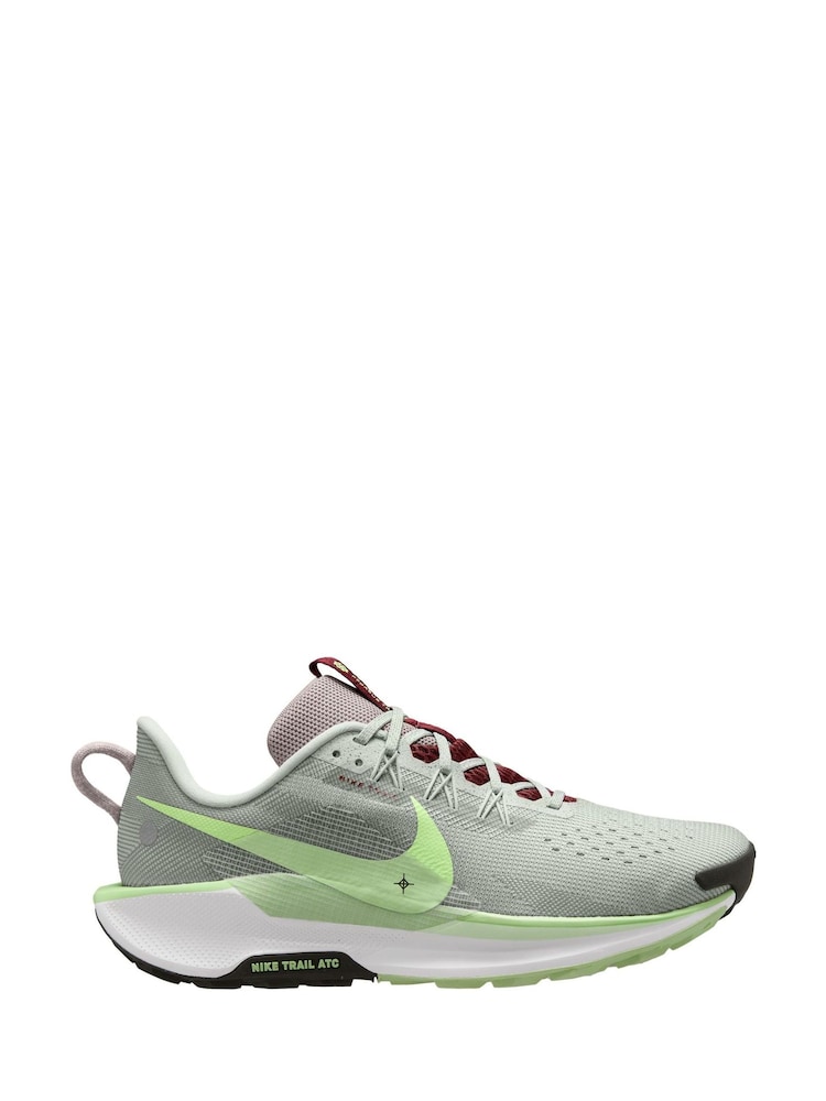 Verde/blanco - Nike ReactX Pegasus Trail 5 Running Trainers - Imagen 1 de 4