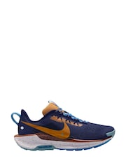 Nike Blue ReactX Pegasus Trail 5 Running Trainers - Image 1 of 5