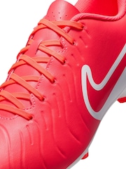 Nike Orange Adults Tiempo Legend 10 Club Multi Ground Football Boots - Image 7 of 9