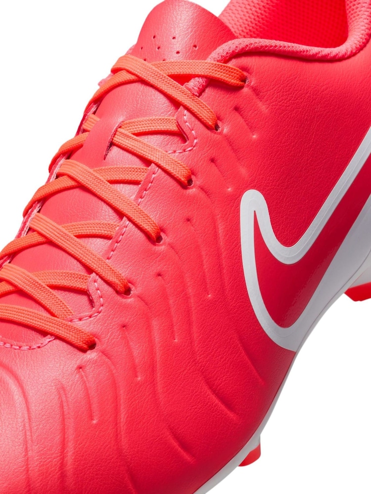 Nike Orange Adults Tiempo Legend 10 Club Multi Ground Football Boots - Image 7 of 9