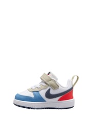 белый синий красный - низкие кроссовки для малышей Nike Court Borough Recraft - Image 2 of 4