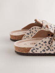 Animal Suede Slip-On Clogs - Image 4 of 5