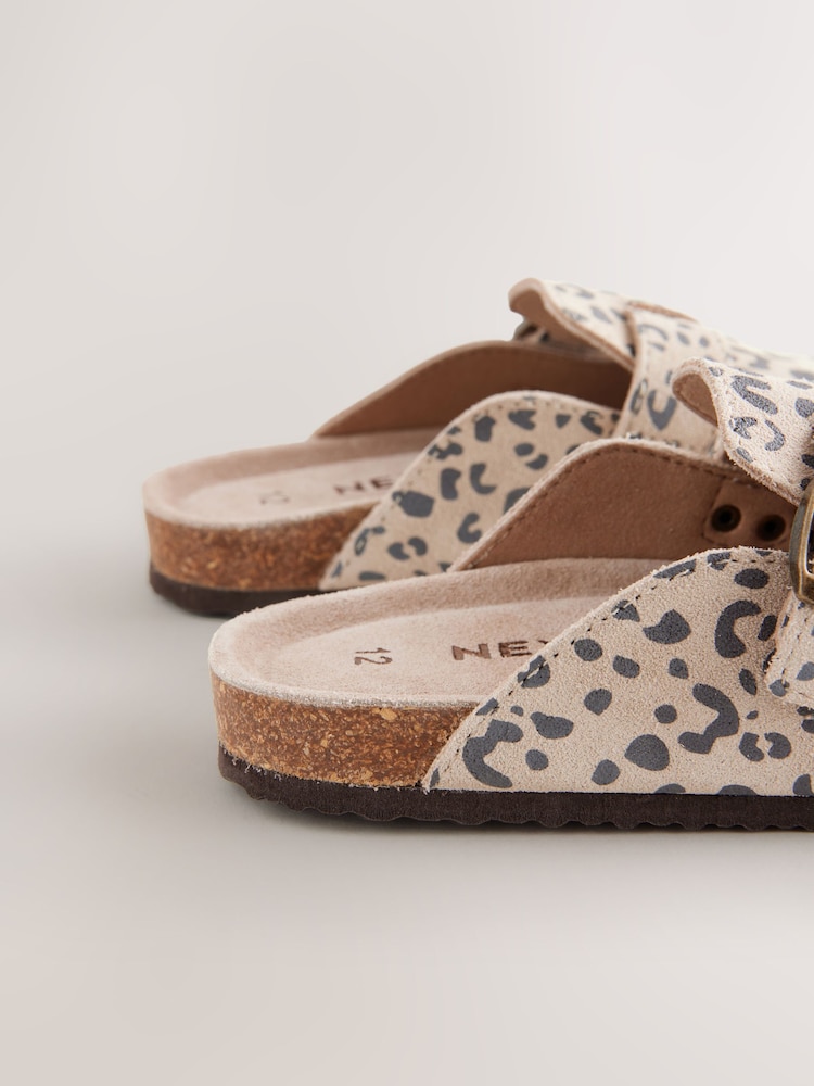 Animal Suede Slip-Ons Clogs - Image 4 of 5