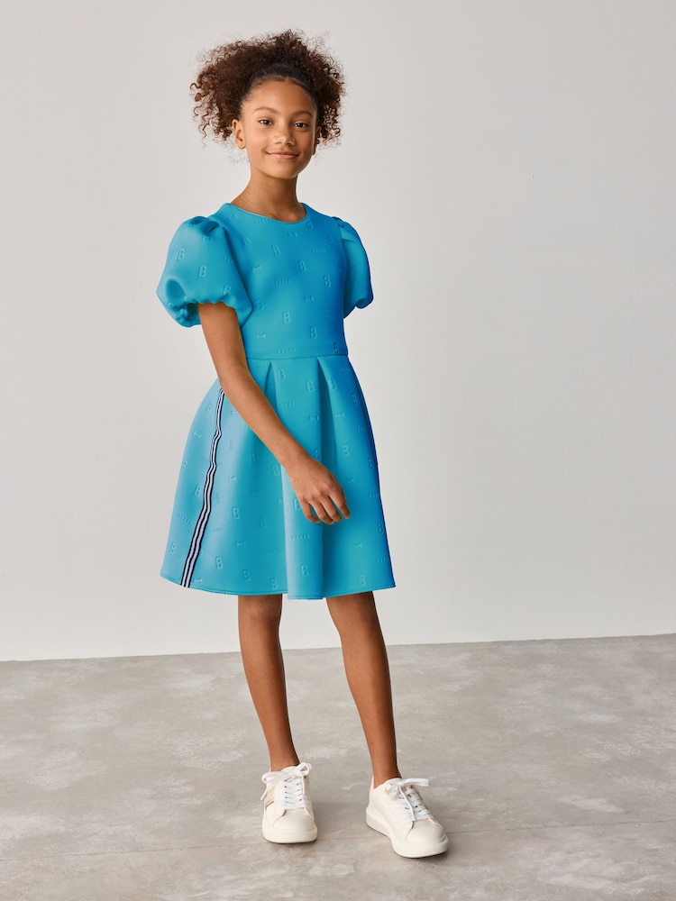 Petrolblau - Baker By Ted Baker Neoprenkleid mit Prägemuster - Bild 2 von 11 Petrolblau - Baker By Ted Baker Neoprenkleid mit Prägemuster - Bild 2 von 11
