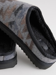 Grey Patterned Mules - Image 4 of 5