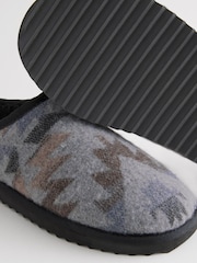 Grey Patterned Mules - Image 5 of 5