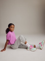 Green Lace-Up Chunky Trainers - Image 3 of 9
