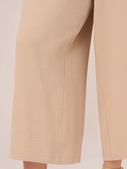 Adrianna Papell Animal Print Textured Satin Pull On Trousers - Image 3 of 5