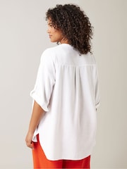 Evans Linen Utility Top - Image 3 of 5