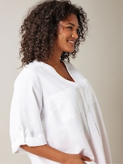 Evans Linen Utility Top - Image 4 of 5