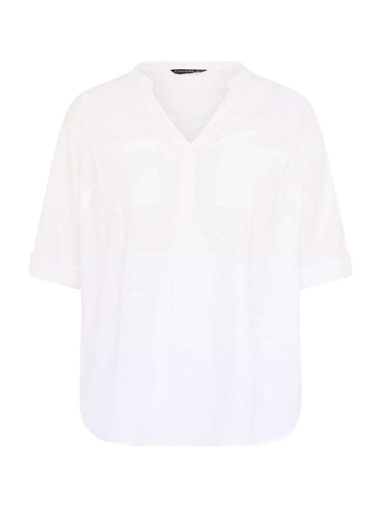 Evans Linen Utility Top - Image 5 of 5