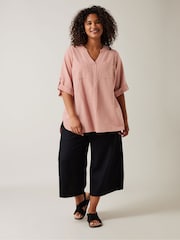 Evans Linen Utility Top - Image 2 of 5