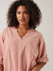 Evans Linen Utility Top - Image 4 of 5