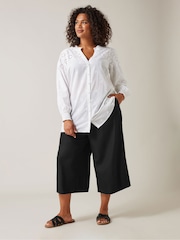 Evans Linen Culottes - Image 2 of 5