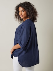 Evans Linen Utility Top - Image 3 of 5