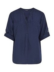 Evans Linen Utility Top - Image 5 of 5