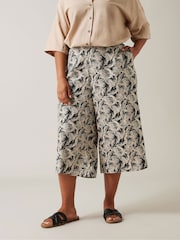 Evans Linen Culottes - Image 1 of 5
