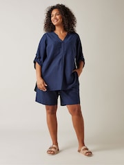 Evans Linen Shorts - Image 2 of 5