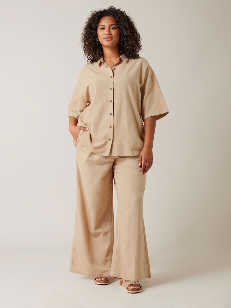 Evans Linen Trousers - Image 1 of 5