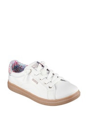 Skechers White Bobs Dvine Darling Wonder Trainers - Image 4 of 5
