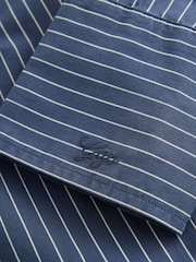 De rayas azul marino - Camisa grande de popelina de Gap - Imagen 4 de 4